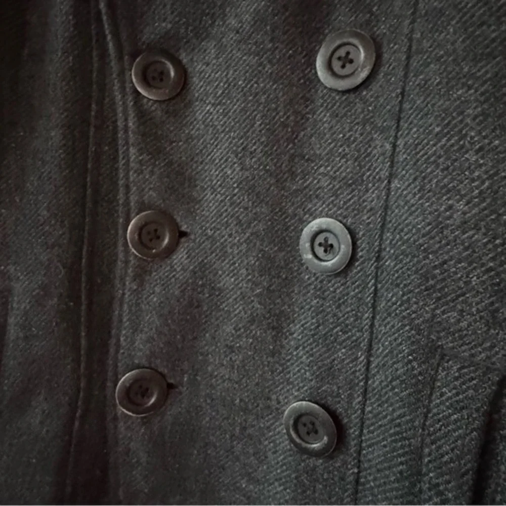 I. Spiewak & Sons Peacoat Wool Grey Thinsulate Men's Size Large Stadium